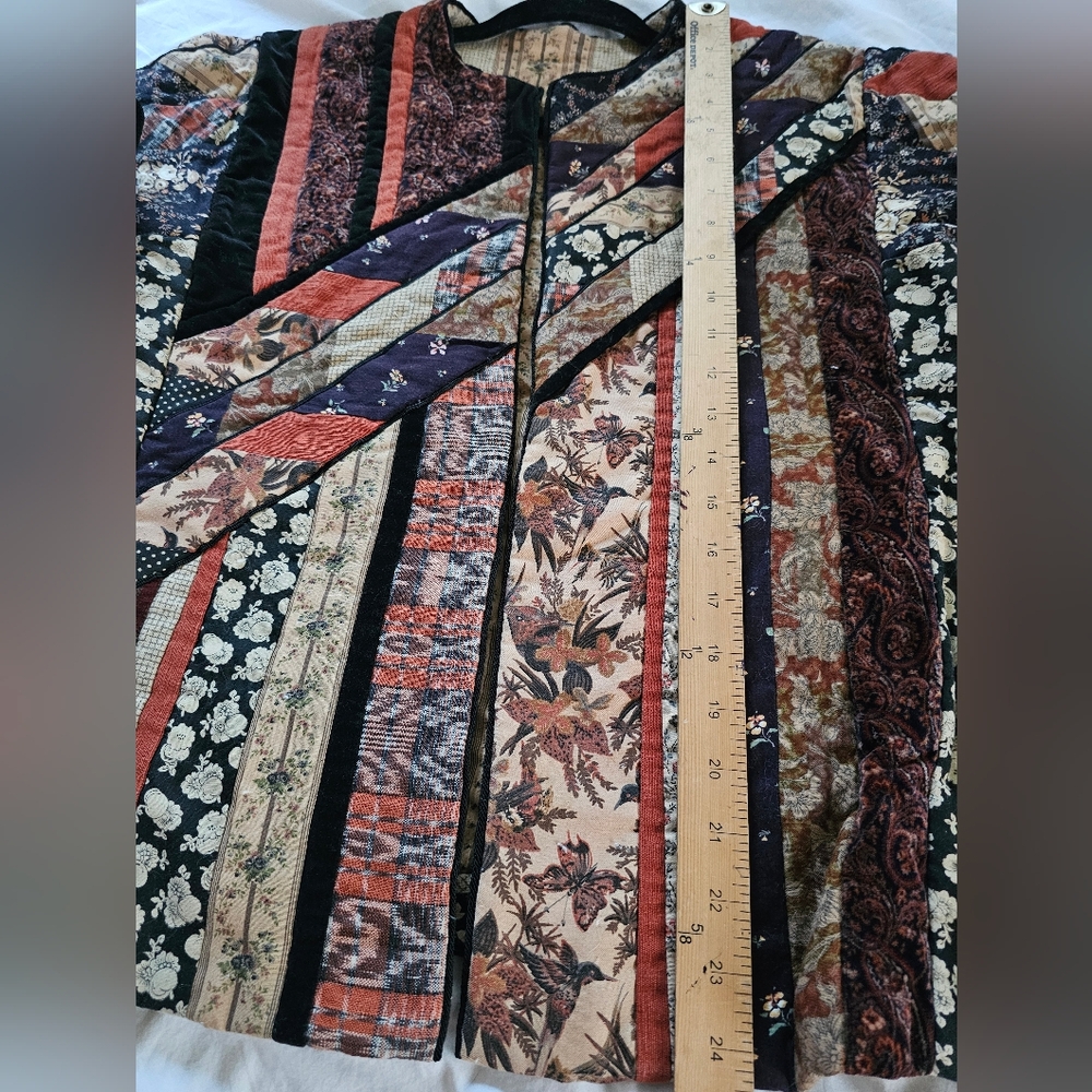 Patchwork Floral Jacket - image 7